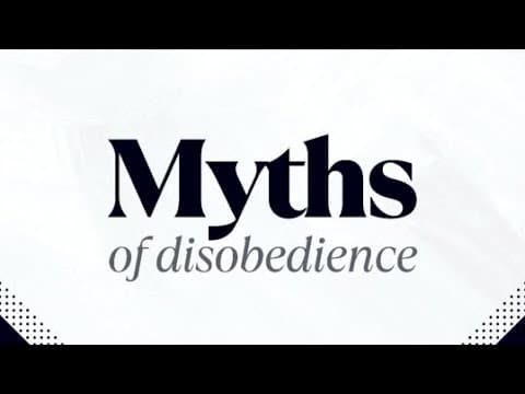 Featured image for “8/24/25 – “Myths of Disobedience” Acts 24:24-27 – Forest Antemesaris”